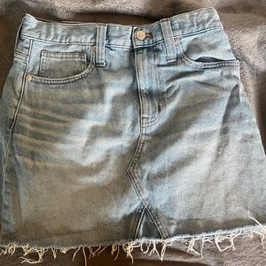 Madewell Jean Skirt size 27